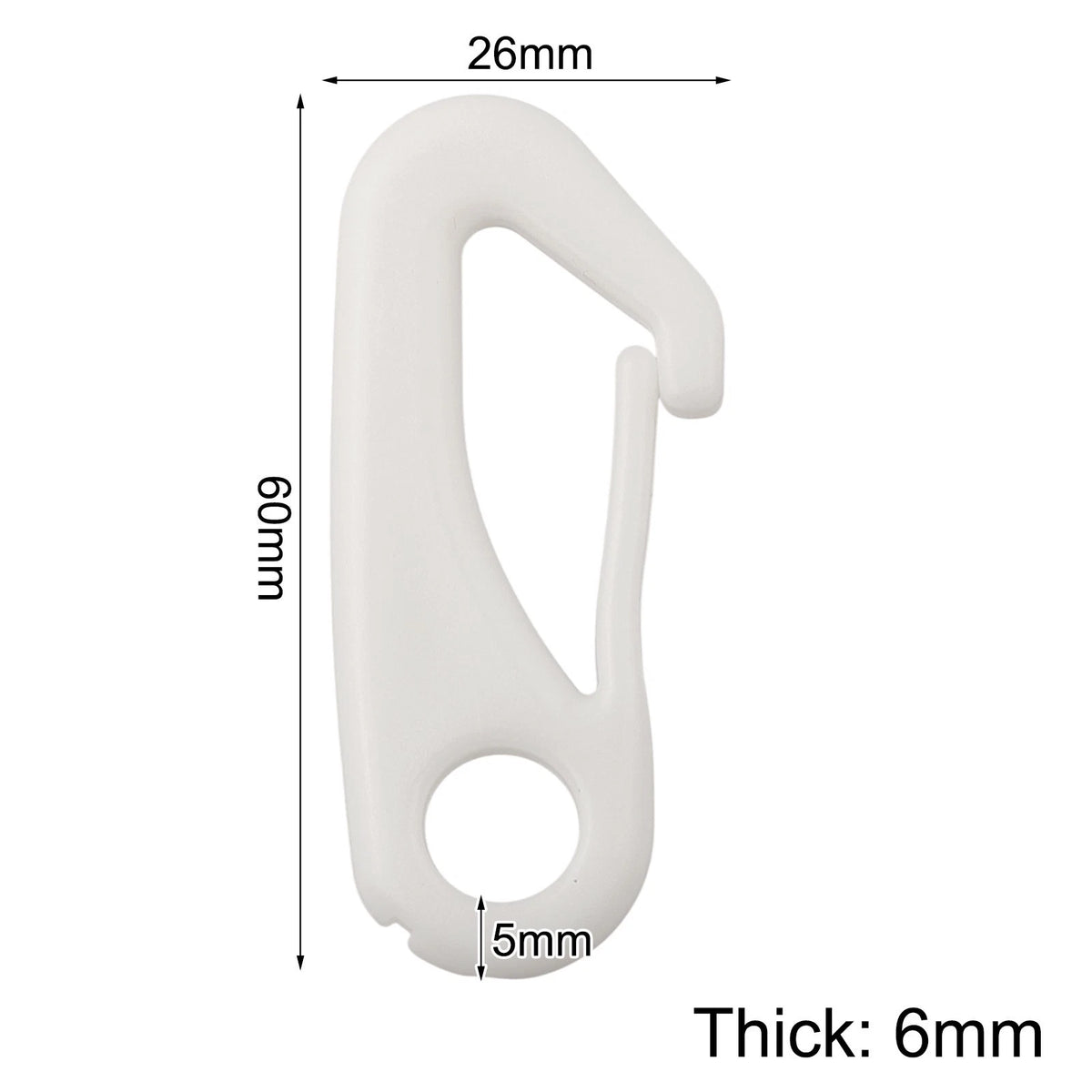 Set of 12 Windproof Flag Clips with Sturdy Rope for Outdoor Use