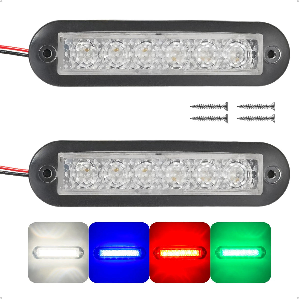4" RGBW LED Boat Interior Lights for Five Oceans (IP67, 12V, FO4868)