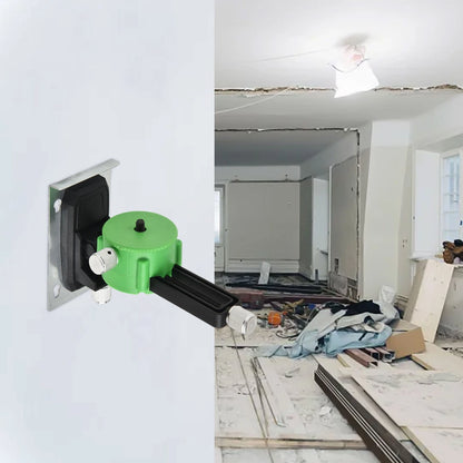 Wall Mounted Bracket for Various Applications (160x100x60mm) Black/Green