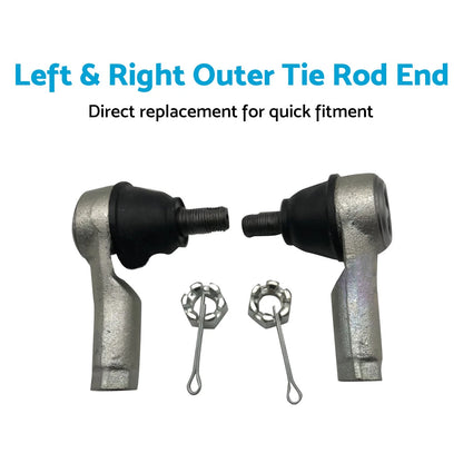 2X Outer Tie Rod Ends for Mazda 121 DB, 323 Astina BG, RX7 FD3