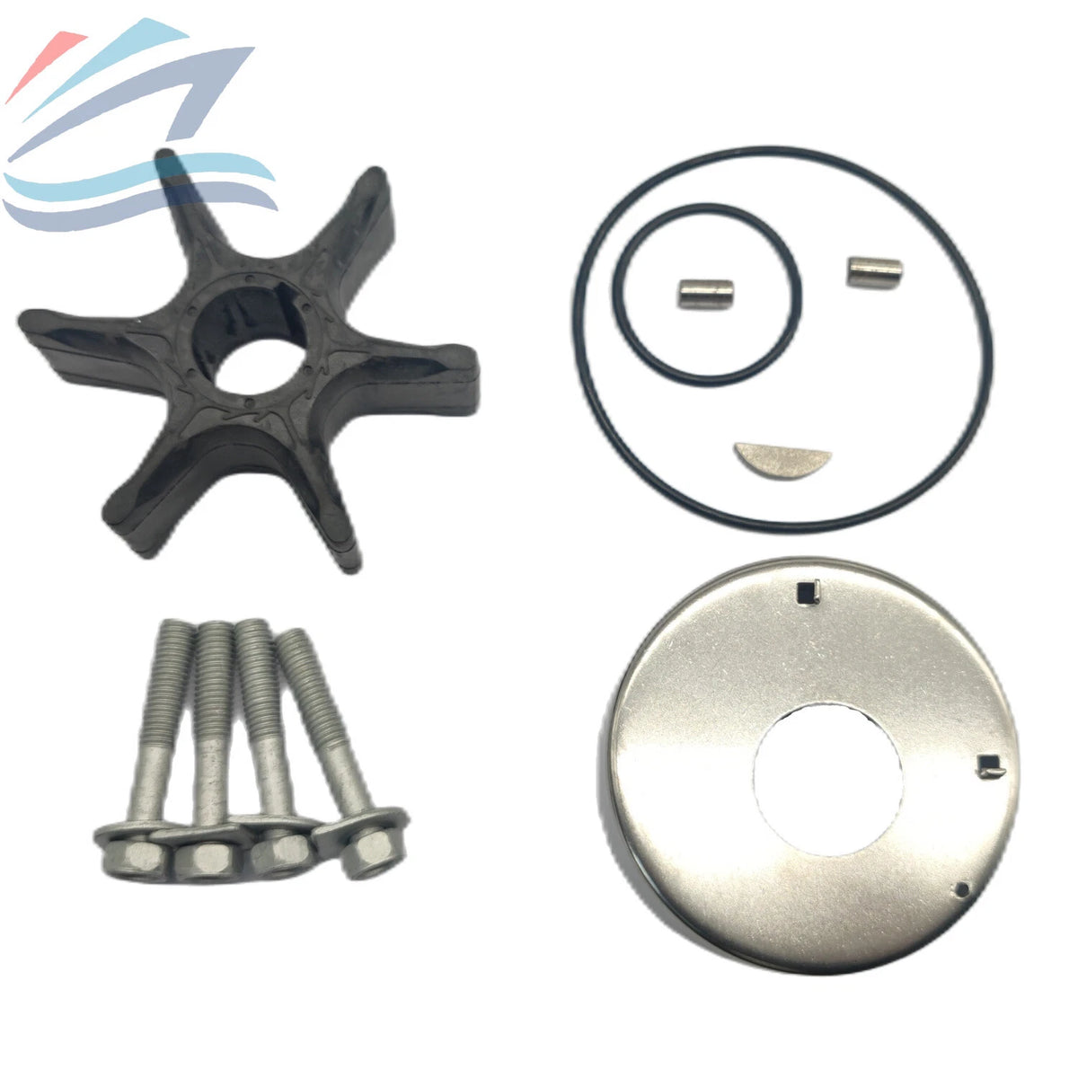 EM Water Pump Impeller Kit for Yamaha VF 225 250 HP (2000–2006) 6CB-W0078-00