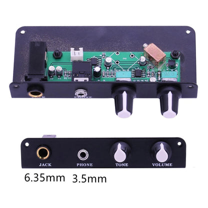 Saddle Pickups with Volume Control & Battery Box for Guitar (Silent Travel)