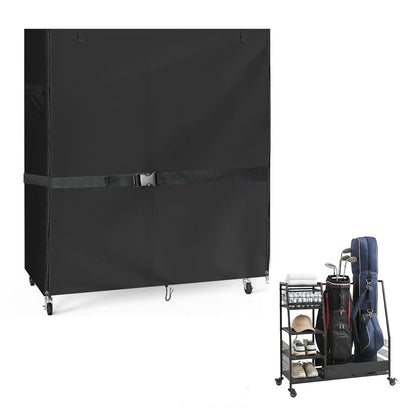 Golf Bag Organizer Cover for Garage Storage (Weather Resistant)