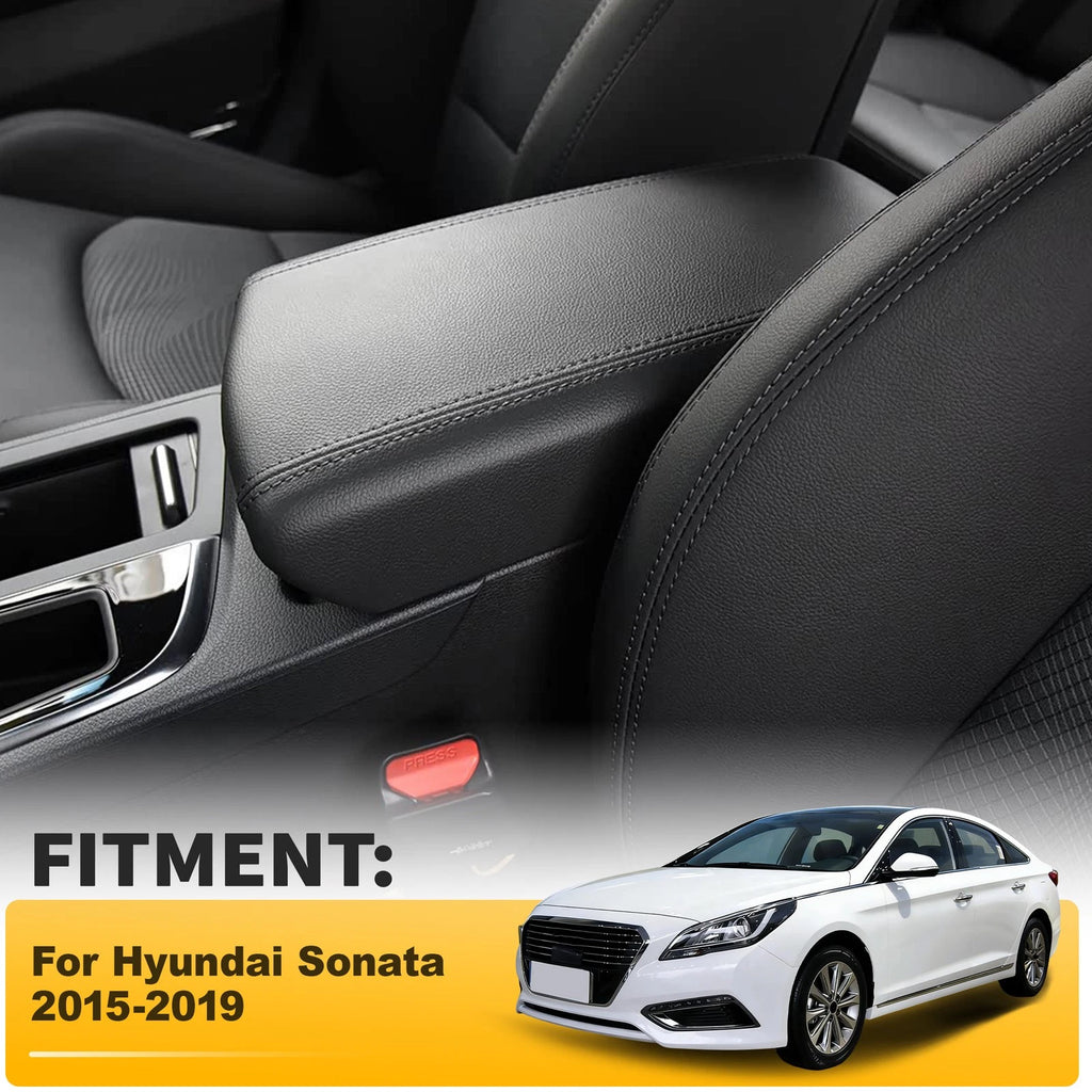 Center Console Arm Rest Lid Cover for Hyundai Sonata (2015–2019)