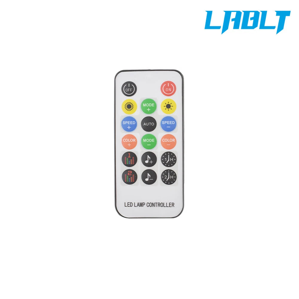 4X LED Underglow Lights for Universal Vehicles (Bluetooth, Remote Control)