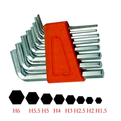8PCS Hexagonal Wrench Set H1-H6 for Automotive Repair