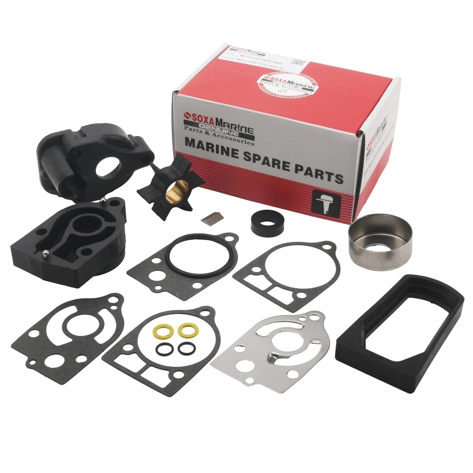 Water Pump Repair Service Kit 60366T1 for Mercury Mariner Outboard