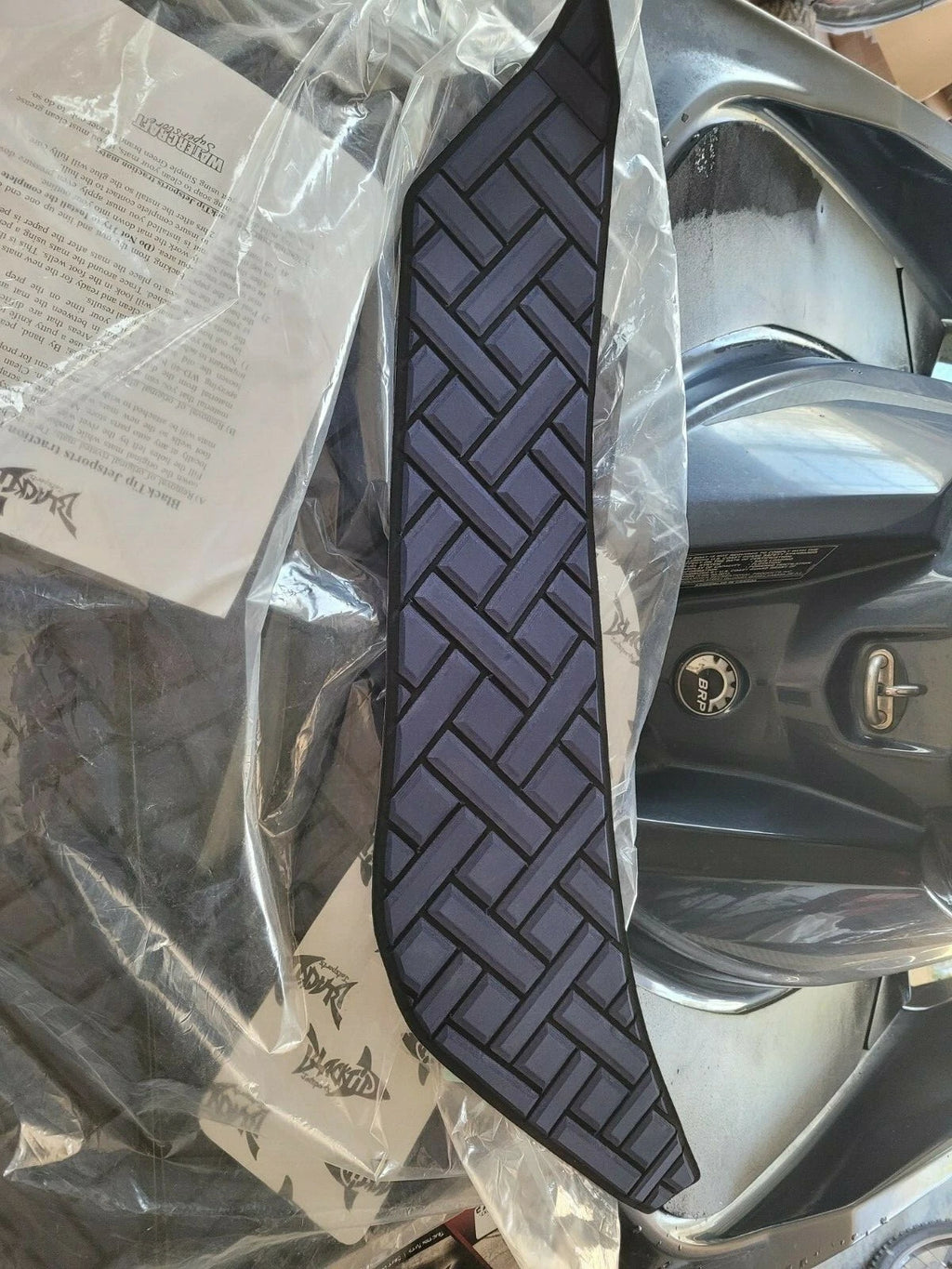 Traction Mats for Seadoo GTI 2001 GTS (2011–2019) - Blacktip ELITE Peel Stick
