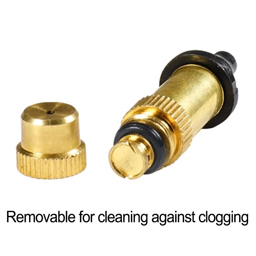 Adjustable Brass Watering Sprinklers for Garden Hose 47 Connection