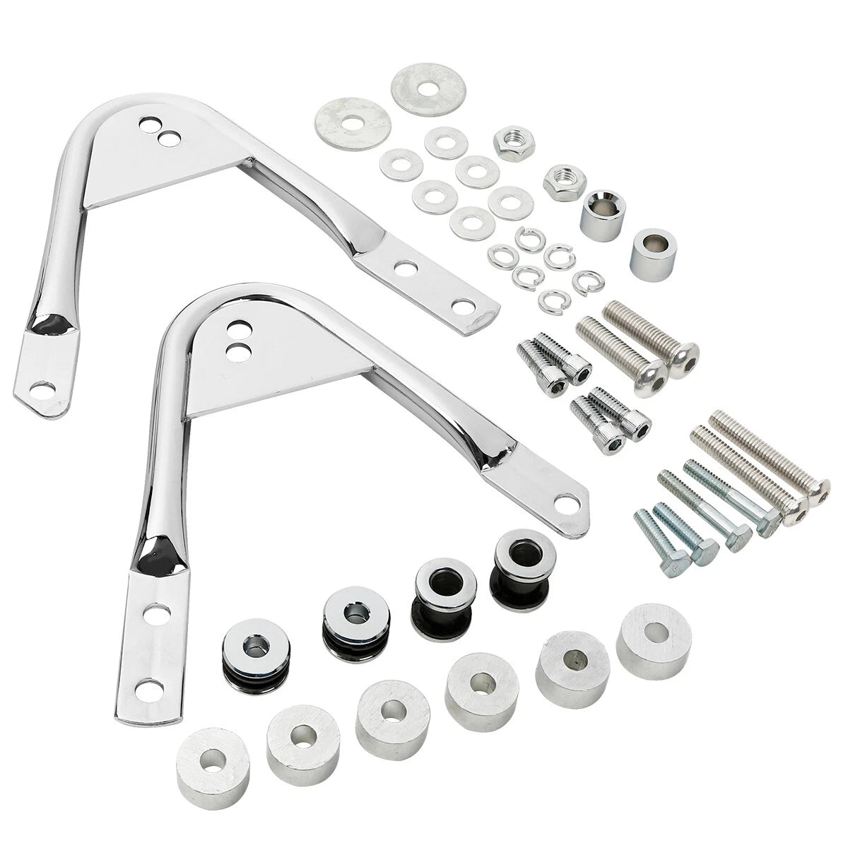 Sissy Bar Mount Rack Docking for Harley Touring (1997–2008)