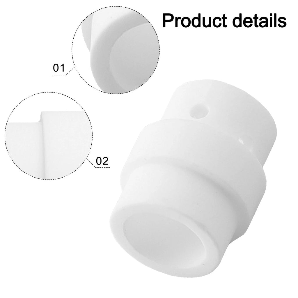 20 PCS Gas Diffuser for Binzel Abicor Welding Torch (24KD)