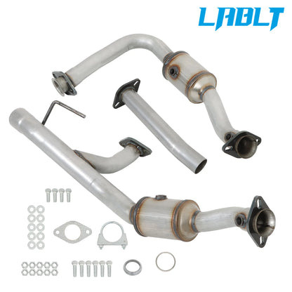 Set of 2 Catalytic Converters for Ford Ranger (2007–2011) LABLT