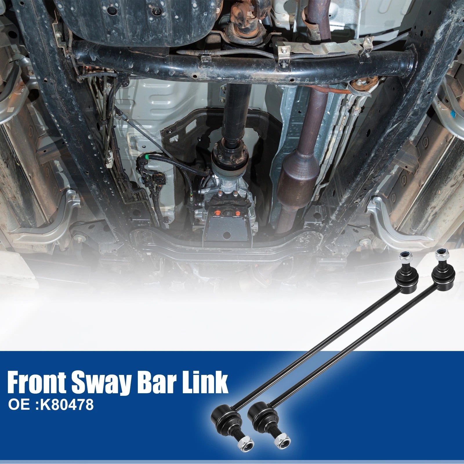 2 Pcs Front Sway Bar Link for Audi A3 (2006–2013)