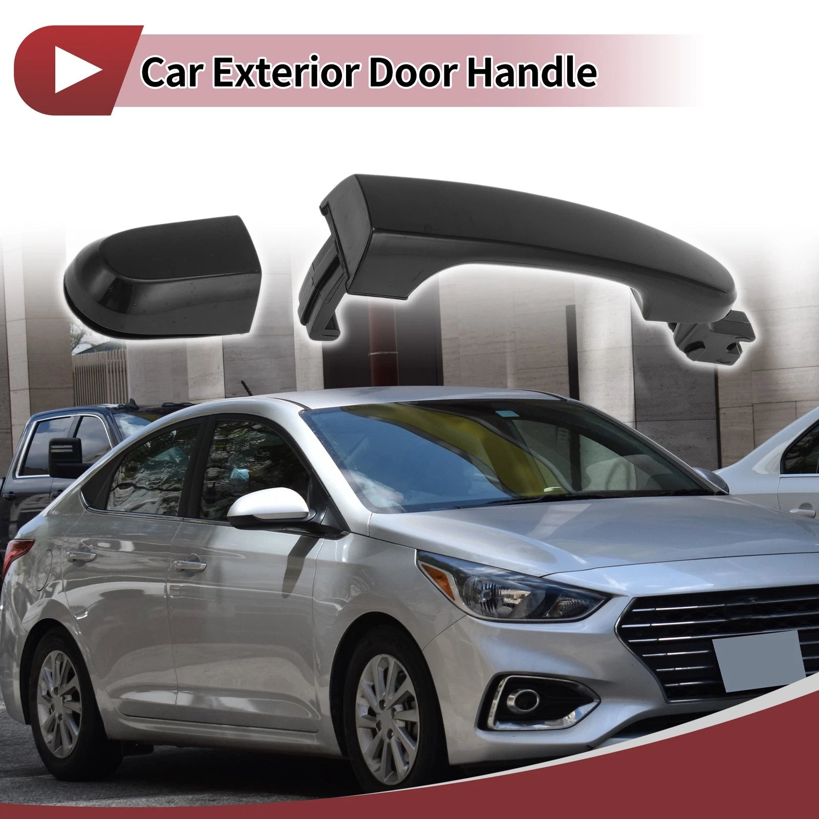 Door Handle Grip Front Right Replacement for Hyundai Tucson (2016–2020)