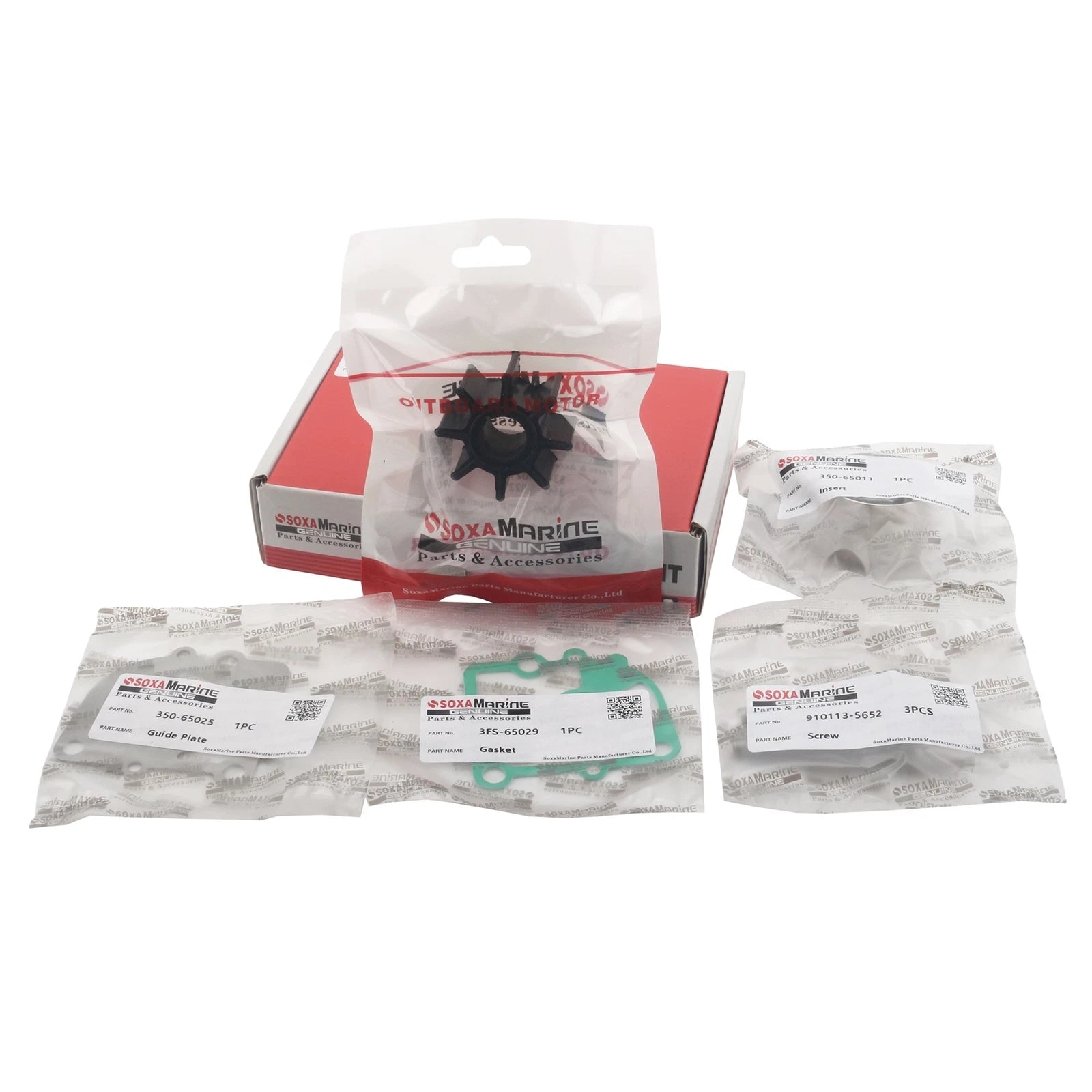 Water Pump Repair Service Kit for Nissan Tohatsu Outboard (362-87322)