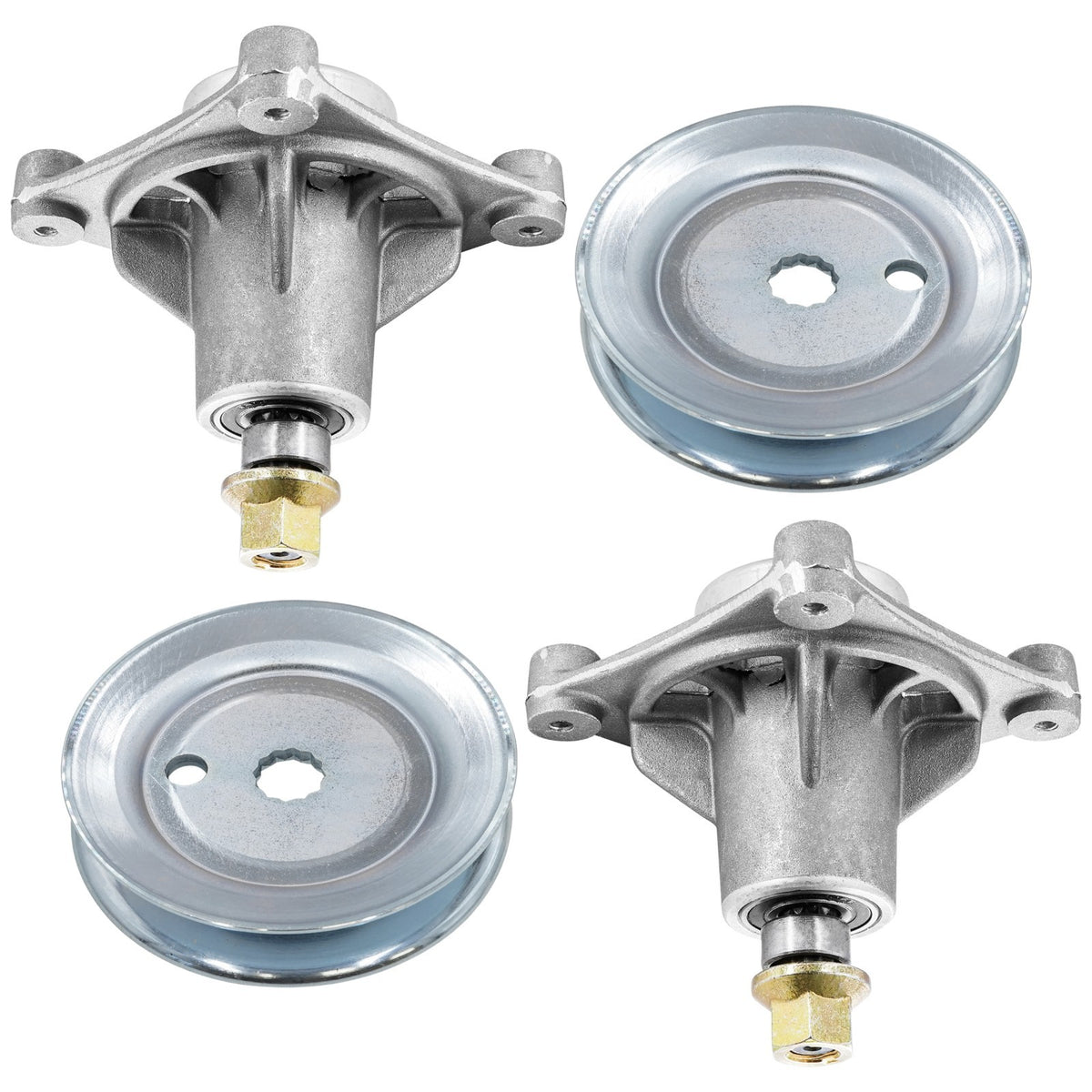 Deck Spindle Pulley Replacement for Hustler Raptor Raptor EX Raptor Limited (36 in)