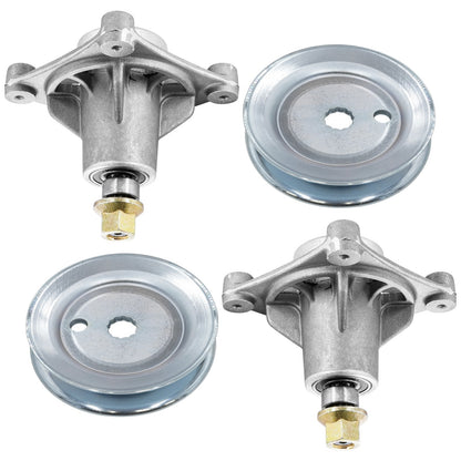 Deck Spindle Pulley Replacement for Hustler Raptor Raptor EX Raptor Limited (36 in)