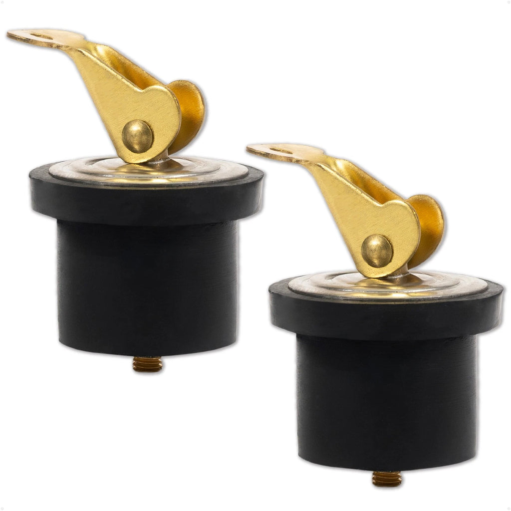 2X Livewell Bailer Drain Plug for 3/4-Inch Diameter Drains