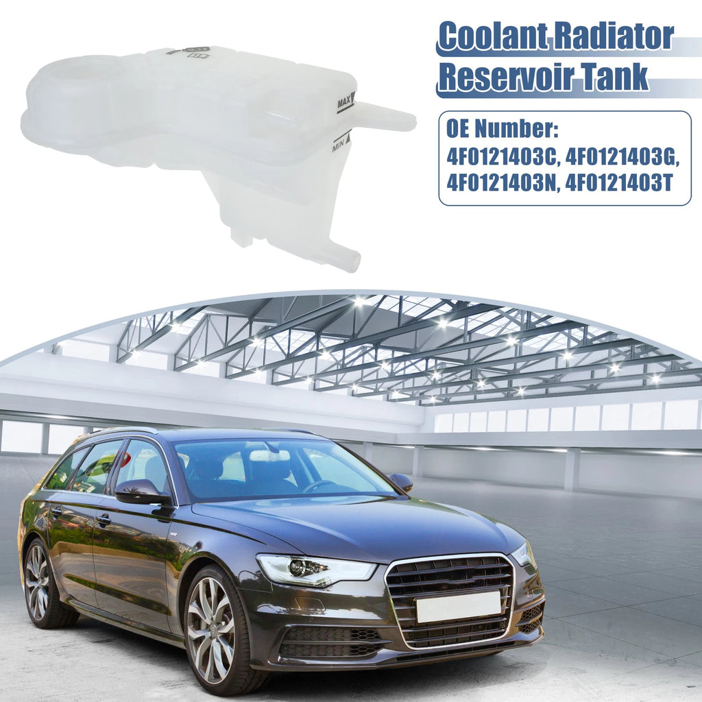 Coolant Reservoir Tank with Sensor for Audi A6 A7 (2012–2018)