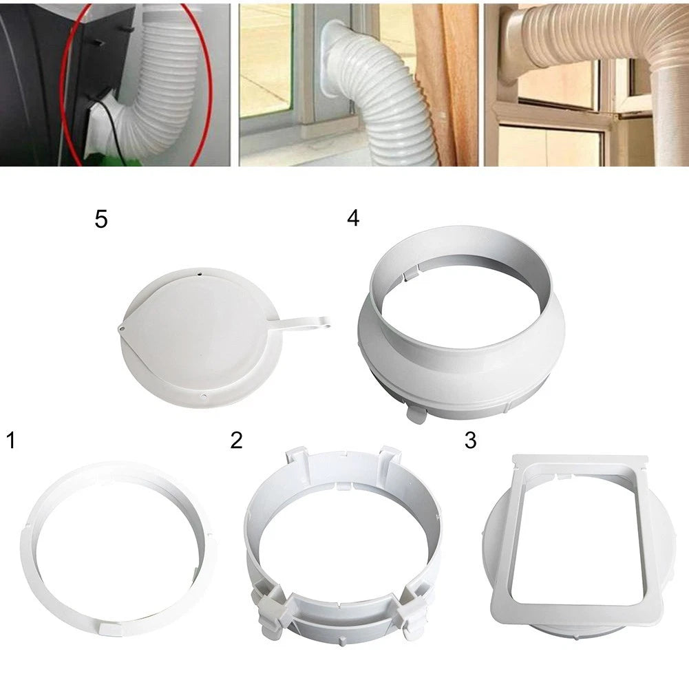 5.9" Exhaust Duct Interface Pipe for Portable Applications