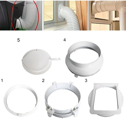 5.9" Exhaust Duct Interface Pipe for Portable Applications