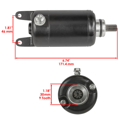 Starter and Relay Solenoid Replacement for Kawasaki EL250 Eliminator 250 (1988–1989)