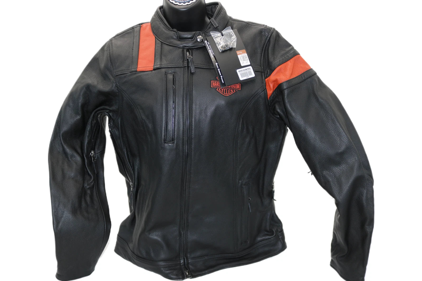 Harley-Davidson Women's Leather Jacket HWY-100 Waterproof (Large)