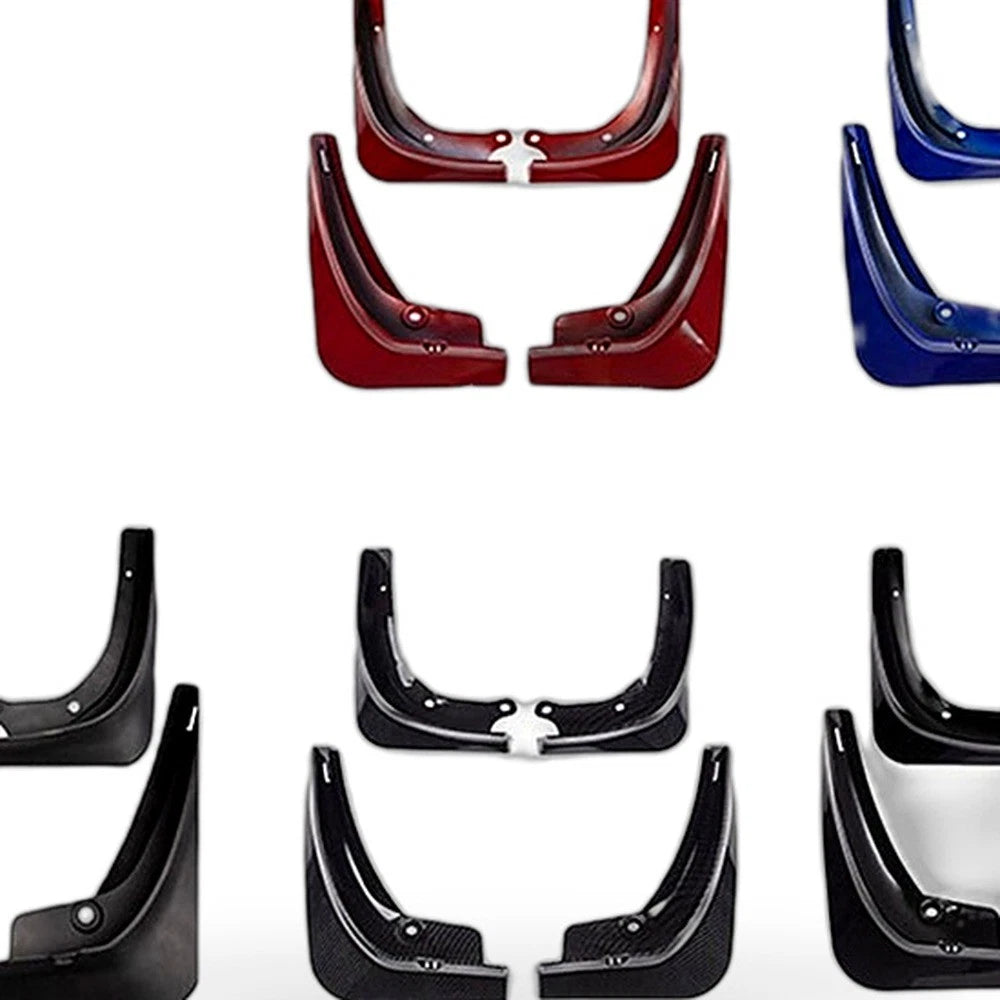 Mud Flaps for Tesla Model 3 (2016–2020) Front Rear Gloss Black