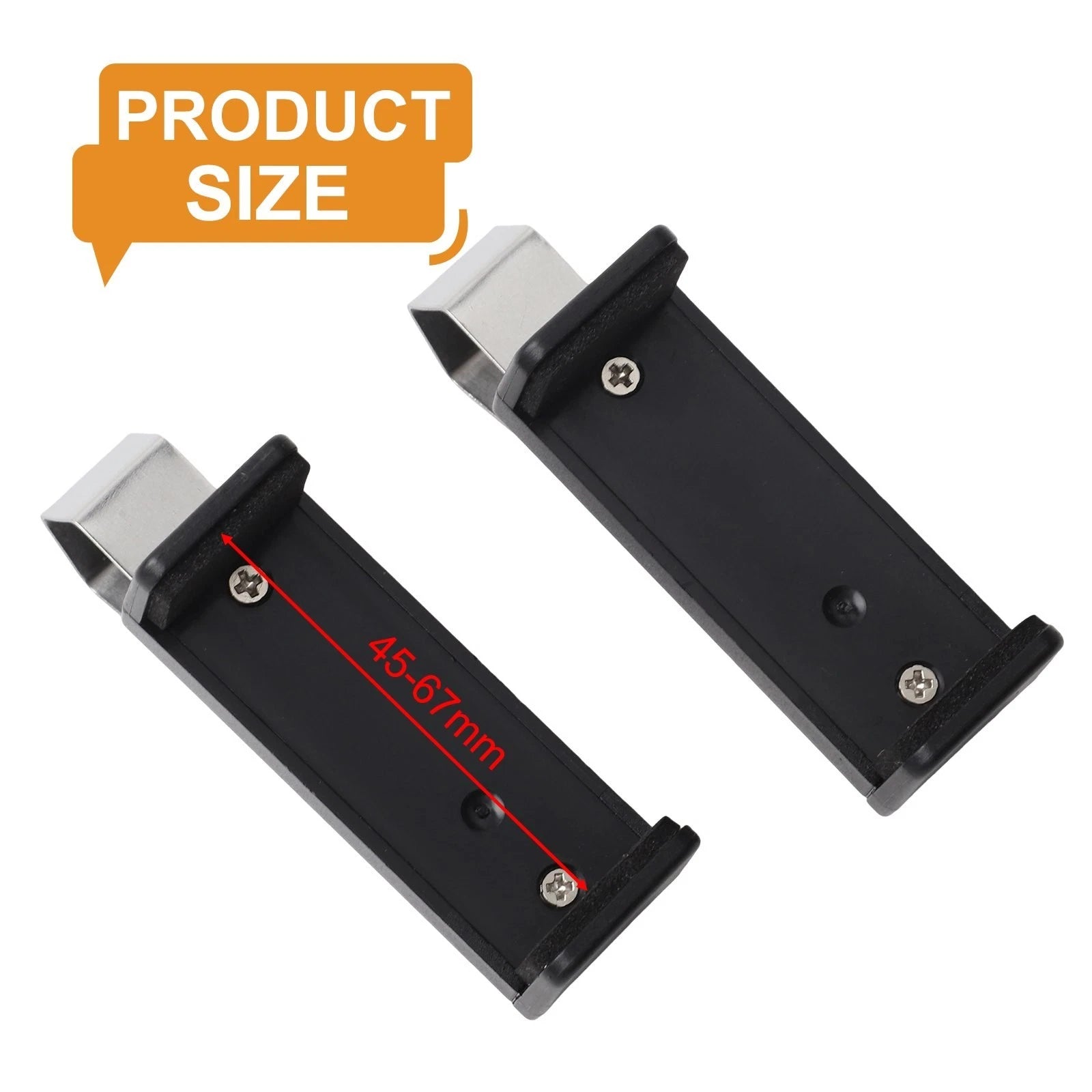 2X Adjustable Car Sun Visor Clip for Garage Door Remote Storage
