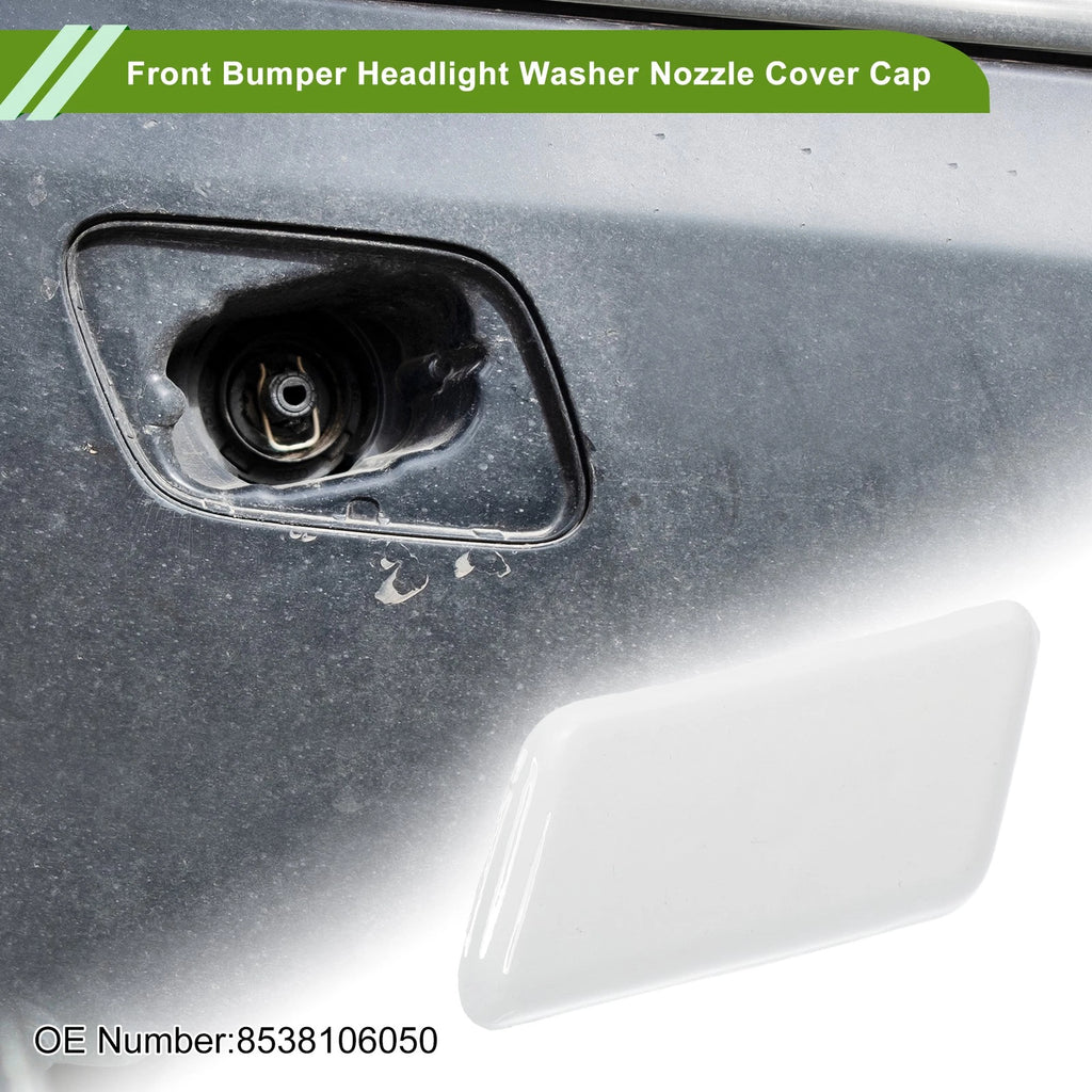 Washer Nozzle Cover Cap Front Left for Toyota Camry (2009–2012) White