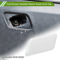 Washer Nozzle Cover Cap Front Left for Toyota Camry (2009–2012) White