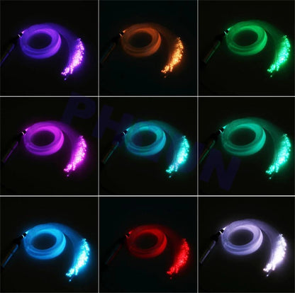 2M Fiber Optic RGB LED Star Light for Car Ceiling (12V)