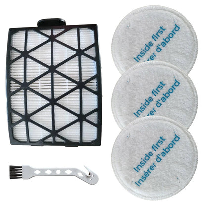Hepa Filter Set for Eureka NEU652 NEU651PL (Upright Vacuum Cleaner)