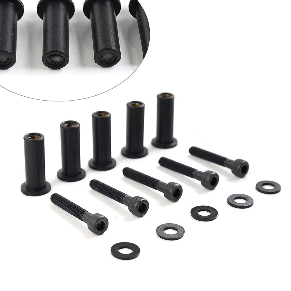Windshield Bolts Screws Nut Kit for Harley Road Glide (2015–2023)