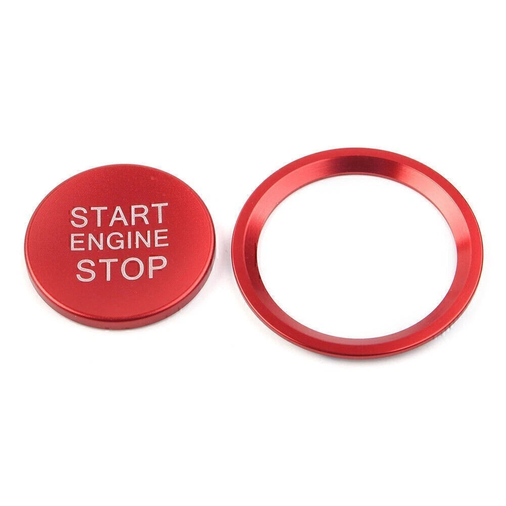 Engine Start Button Decorative Ring Cover for Audi A4L/A5/A6L/A7/A8/Q5