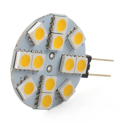 G4 Socket LED Light Bulb 5050 12 SMD for Indoor Car RV Trailer