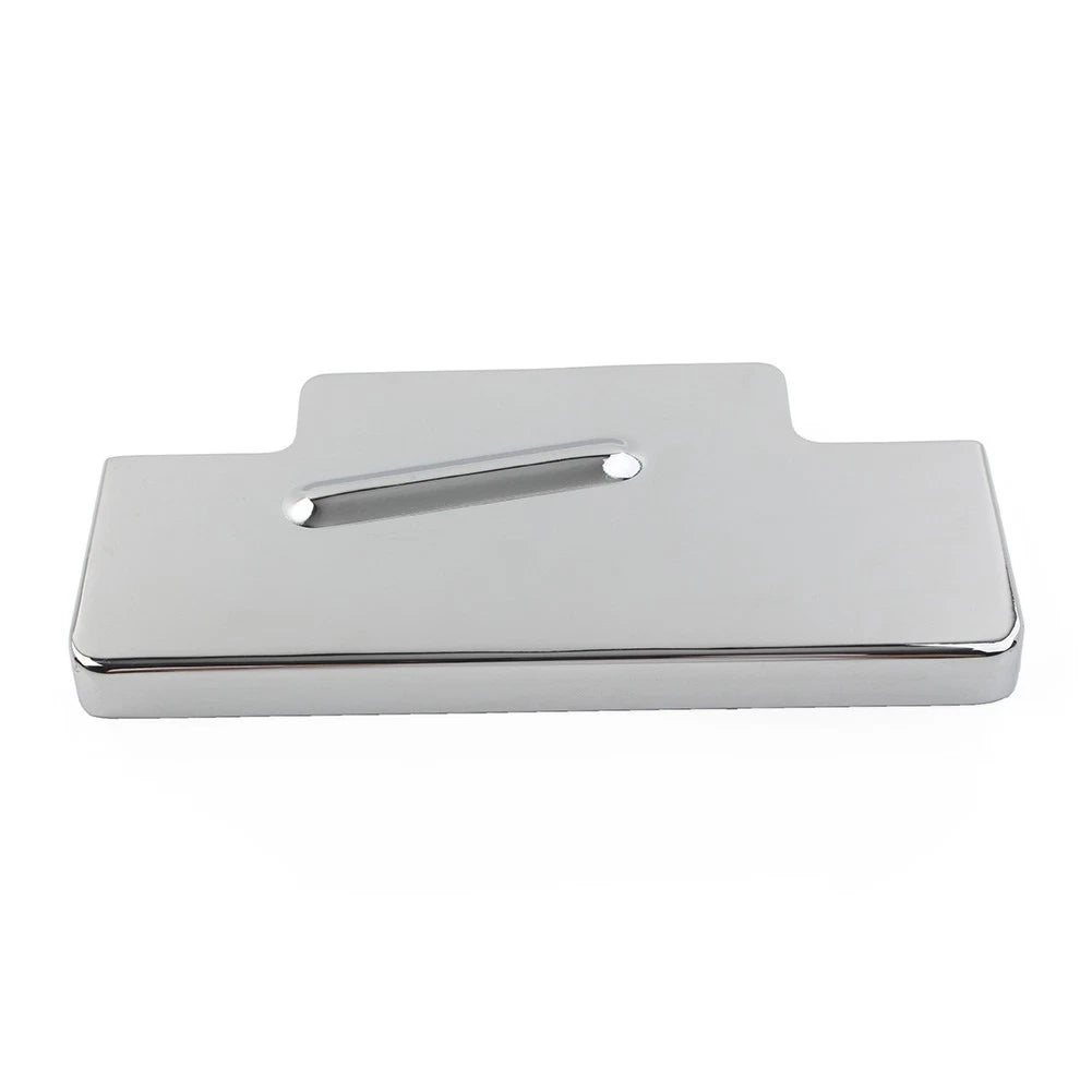 Chrome Battery Top Cover for Harley FXD Dyna Super Glide Wide Glide (1997–2005)