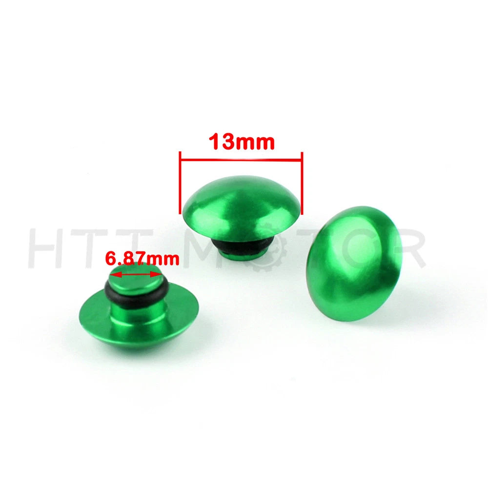 M8 Hex Socket Bolt Screw Nut Head Cover Cap for Universal Motorcycle (All Years)