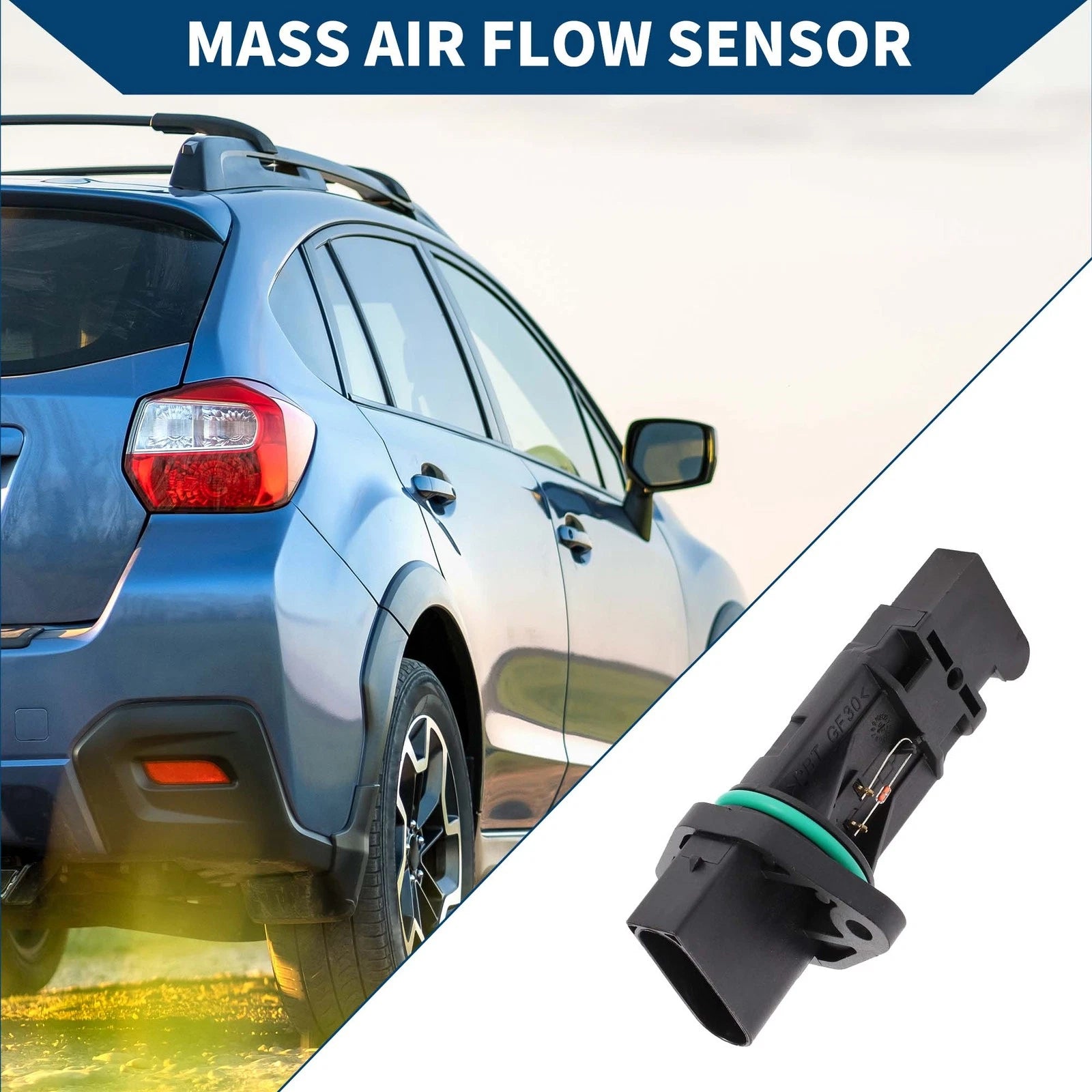 Mass Air Flow Sensor Replacement for BMW E46 E36 E39 E38 E53 (1998–2006)