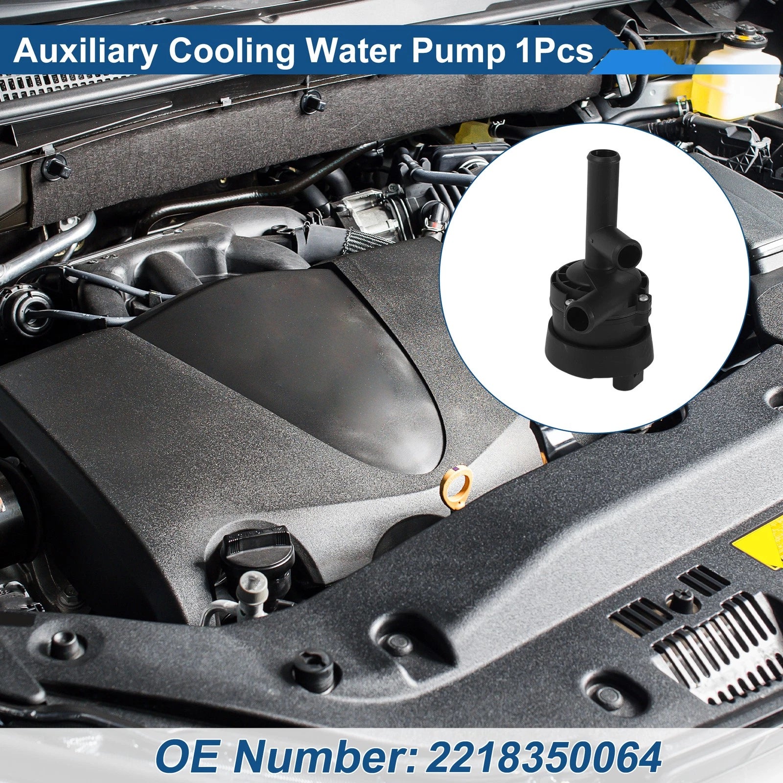 Auxiliary Cooling Water Pump Replacement for Mercedes S Class W222 (2005–2013)