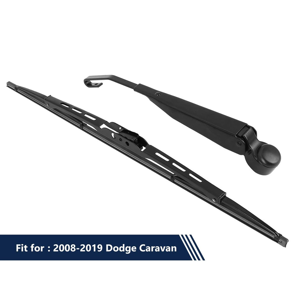 Rear Windshield Wiper Arm Set 405mm 16 Inch for Dodge Grand Caravan (2008–2010)
