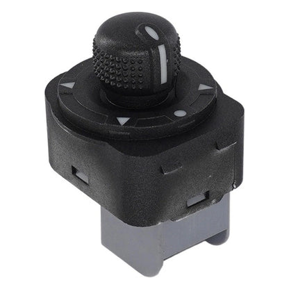 Black Plastic Mirror Control Switch for Fiat Ducato, Boxer
