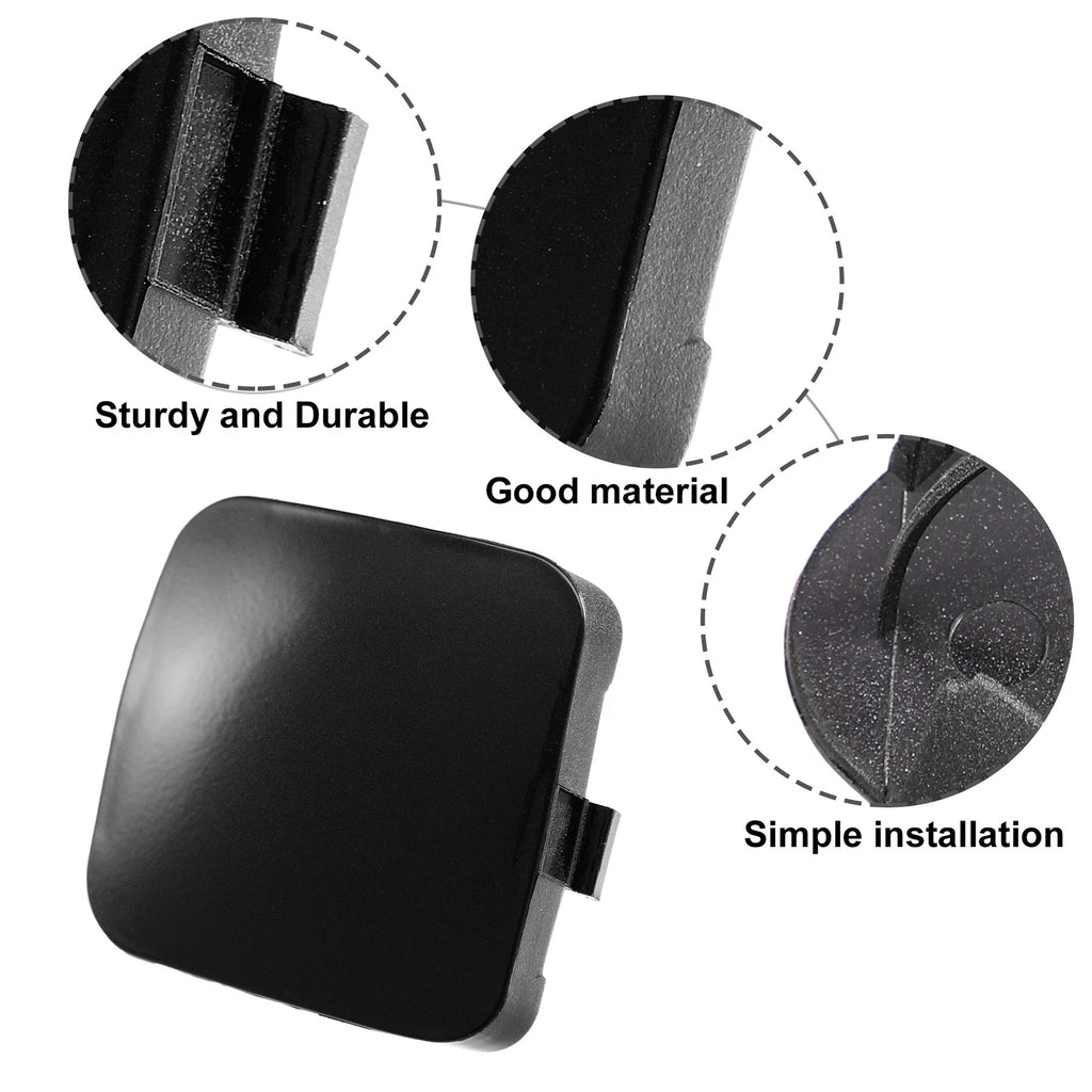 Front Left Bumper Towing Tow Hook Cover Cap Replacement for Toyota RAV4 (2019–2021)