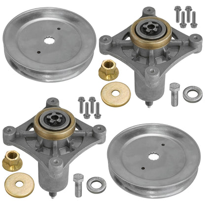 Spindle Assembly with Pulley Replacement for Husqvarna GTH26V54 (2014–2019)