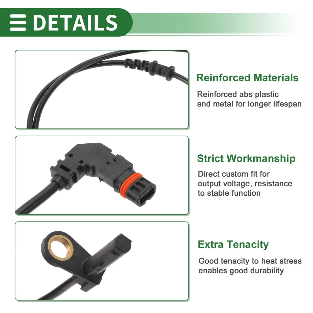 ABS Wheel Speed Sensor Front for Mercedes-Benz S-Class W221 (2005–2013)
