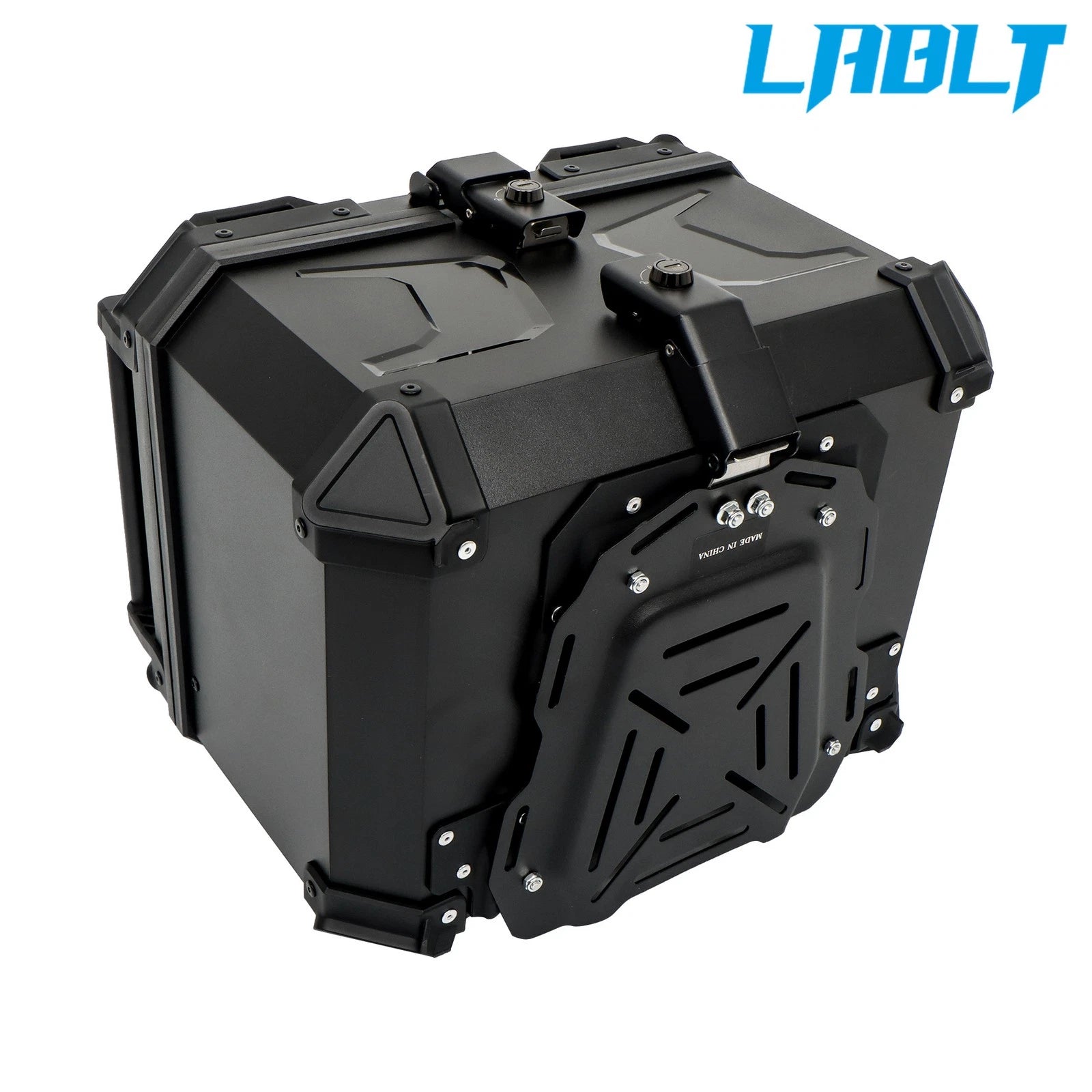 45L Waterproof Rear Tour Box for Motorcycle with Security Lock