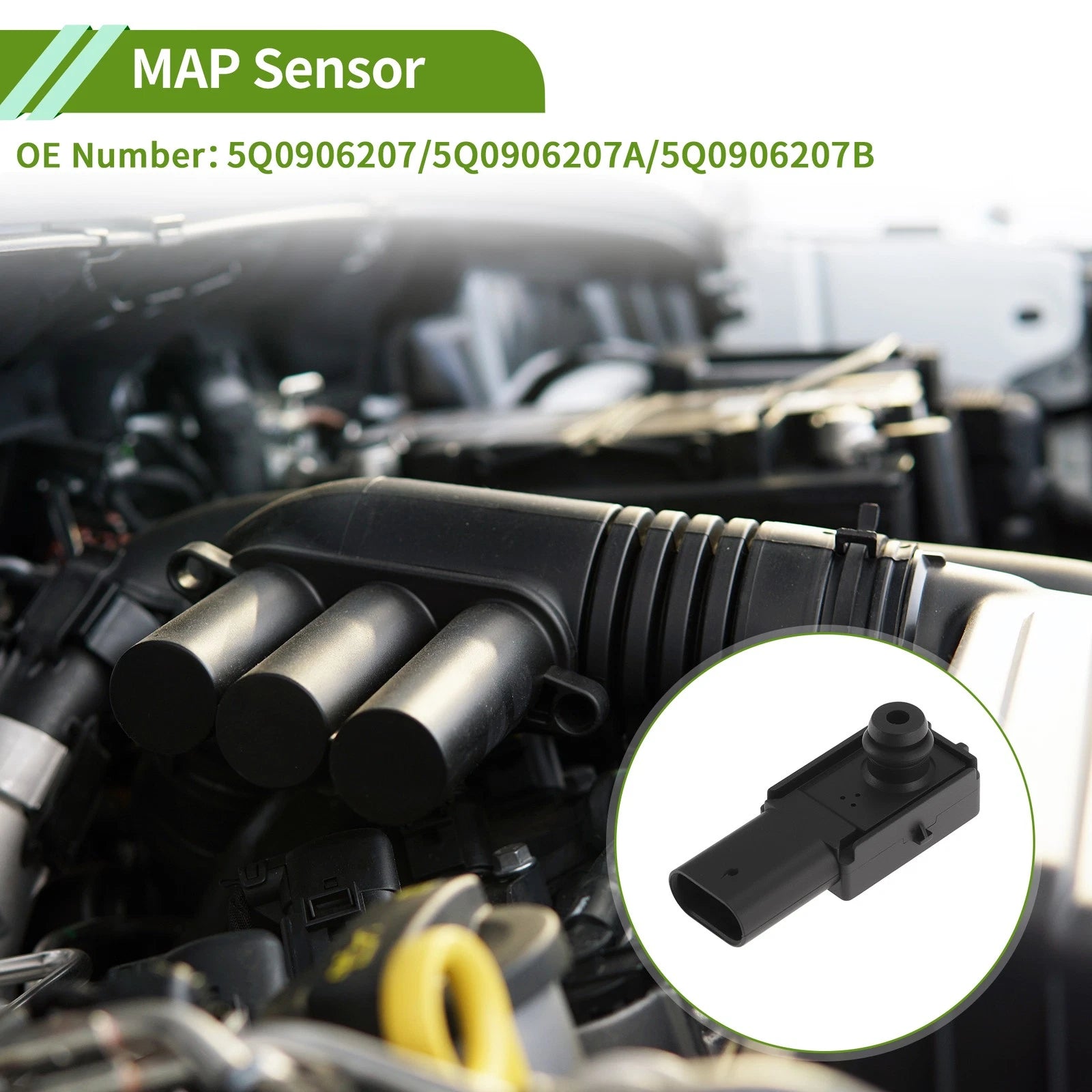 Manifold Absolute Pressure MAP Sensor Replacement for Audi Q5 (2018–2020)