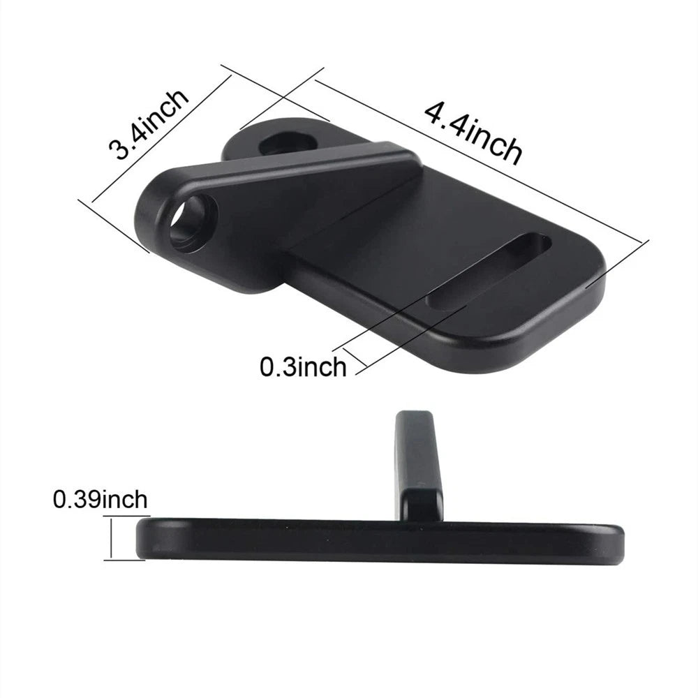Front A Pillar Light Mount Brackets for Jeep Wrangler JL JLU JT (2018–2020)