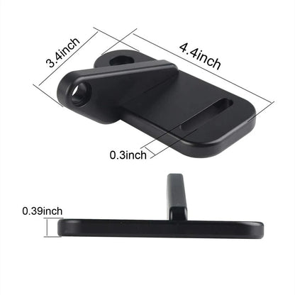Front A Pillar Light Mount Brackets for Jeep Wrangler JL JLU JT (2018–2020)