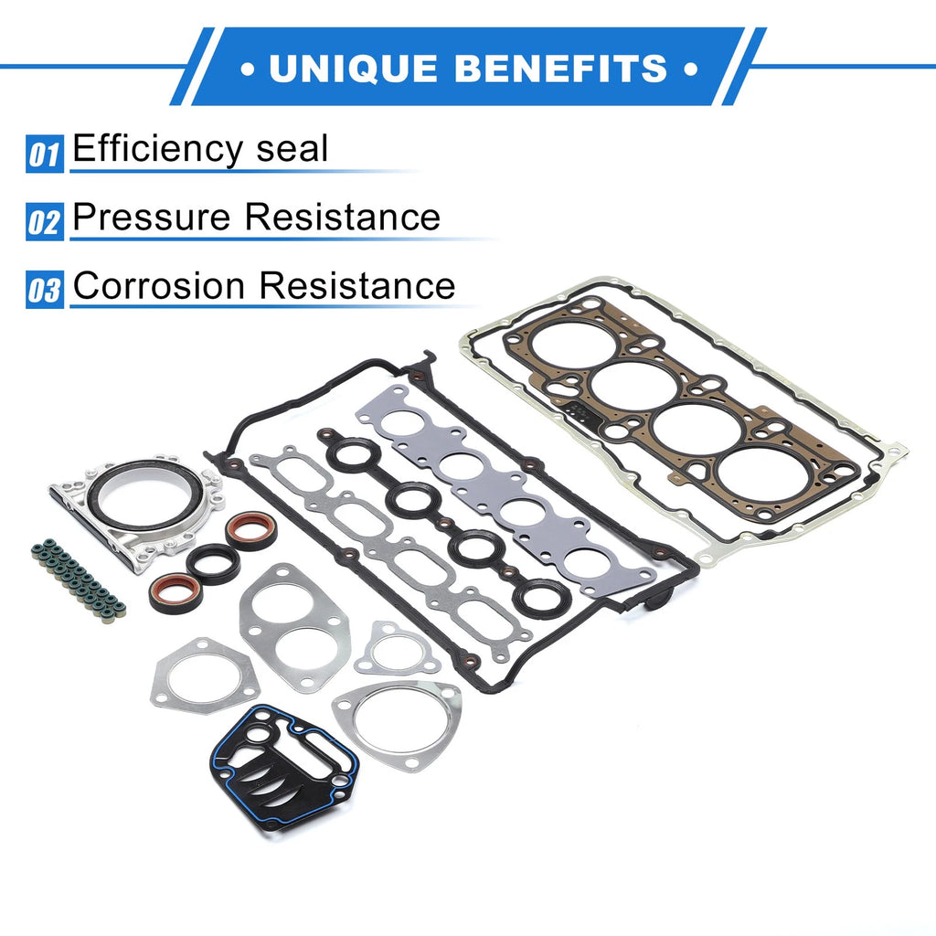 Cylinder Head Gasket Kit for Audi VW 1.8T AUK Engine (2000–2004)